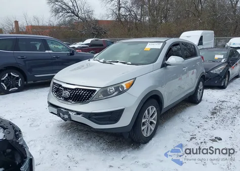 2016 Kia Sportage Lx from USA, damaged, VIN KNDPB3ACXG7836502